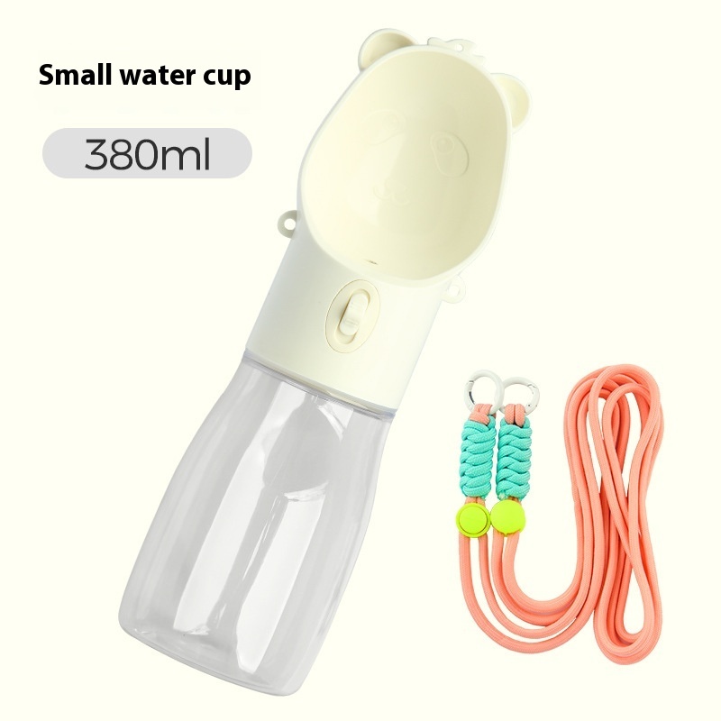 2 In 1 Portable Dog Water Bottle For Small Big Dogs Cat Outdoor Leak-proof Puppy Drinking Bowl With Food Container Pets Feeder Pet Products - Image 6