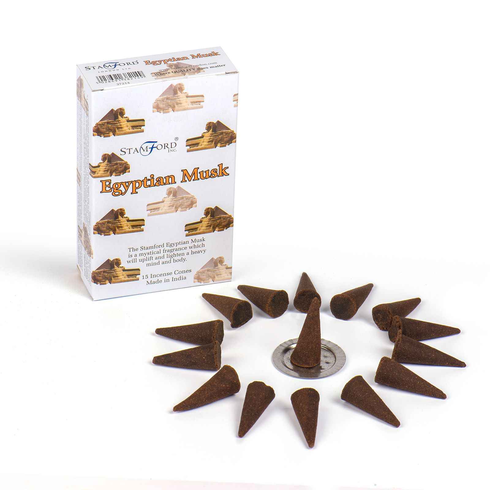 Egyptian Musk Incense Cones - Image 2