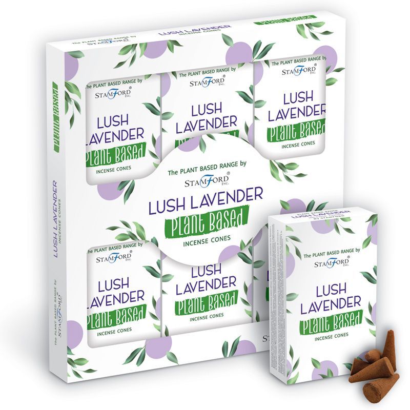 Plant Based Incense Cones - Lush Lavender - Image 2