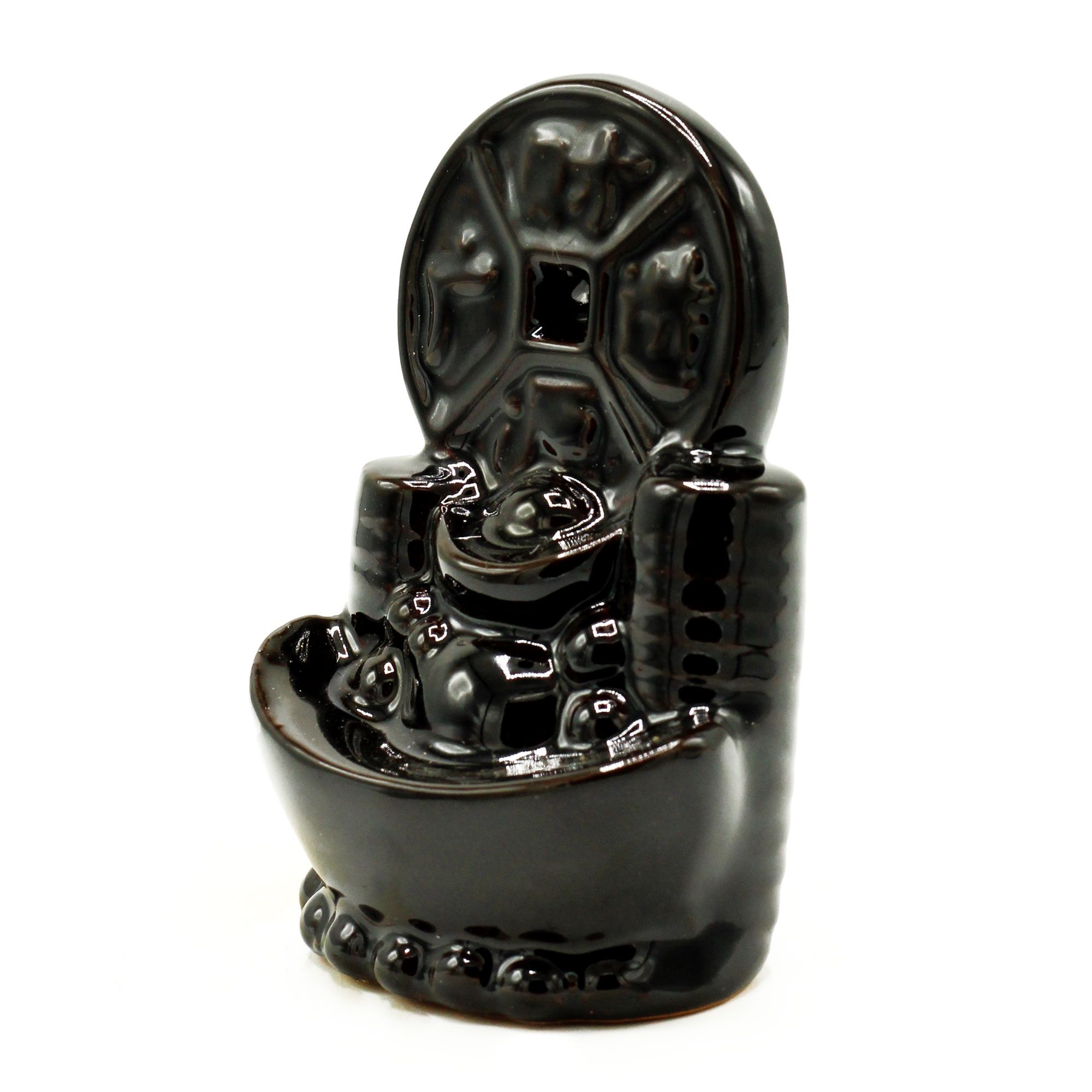 Backflow Incense Burner - Ancient Chinese Coin - Image 2