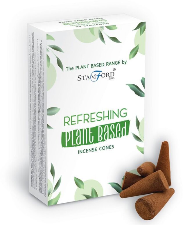 Plant Based Incense Cones - Refreshing