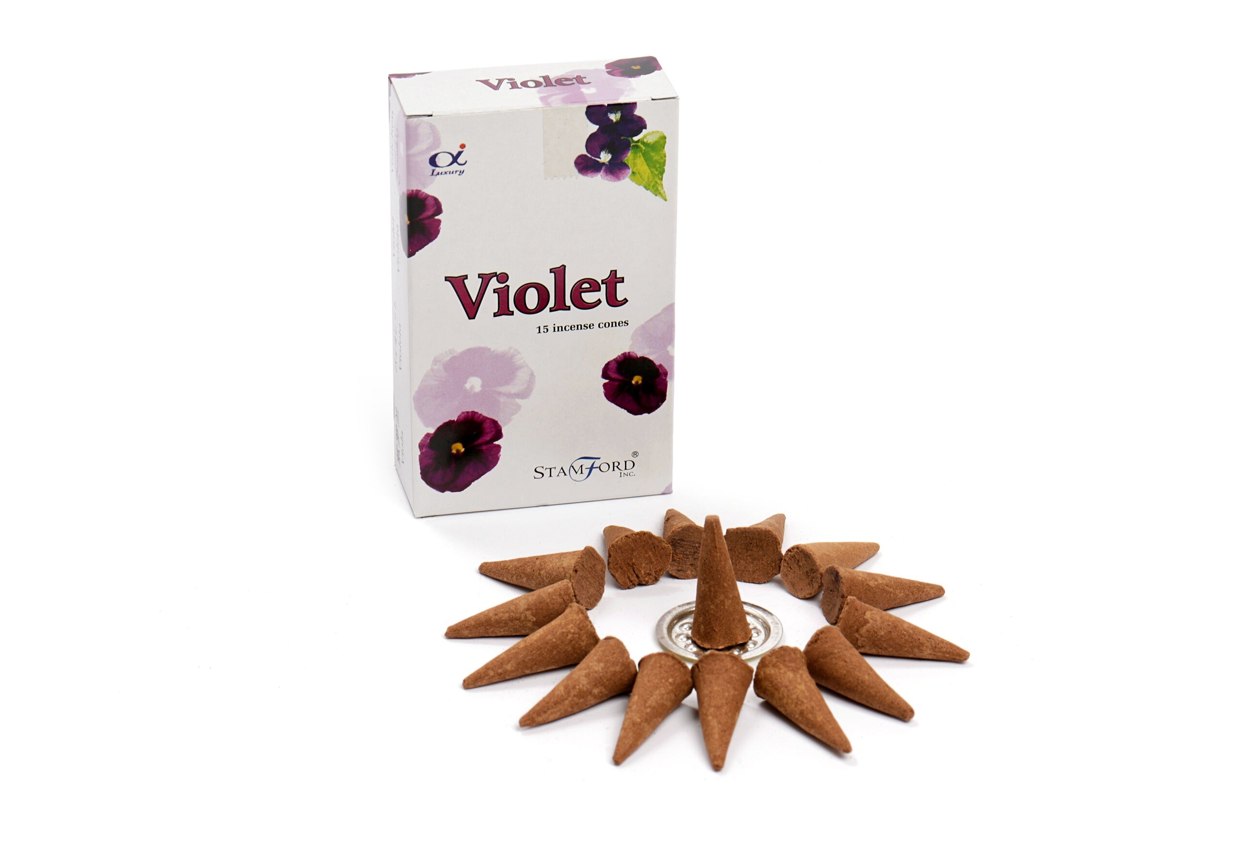 Violet Incense Cones - Image 3