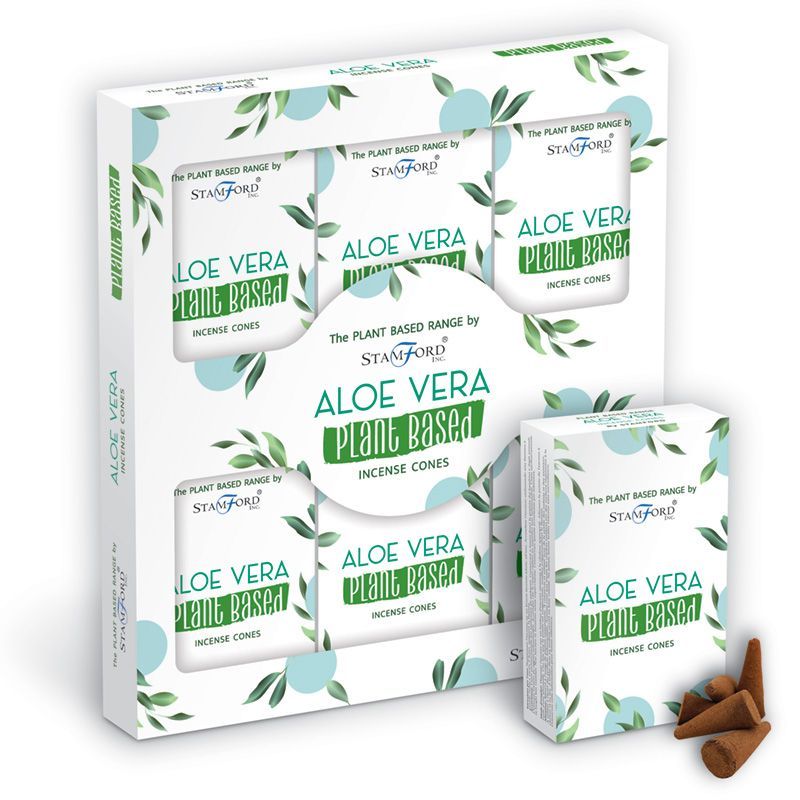 Plant Based Incense Cones - Aloe Vera - Image 2