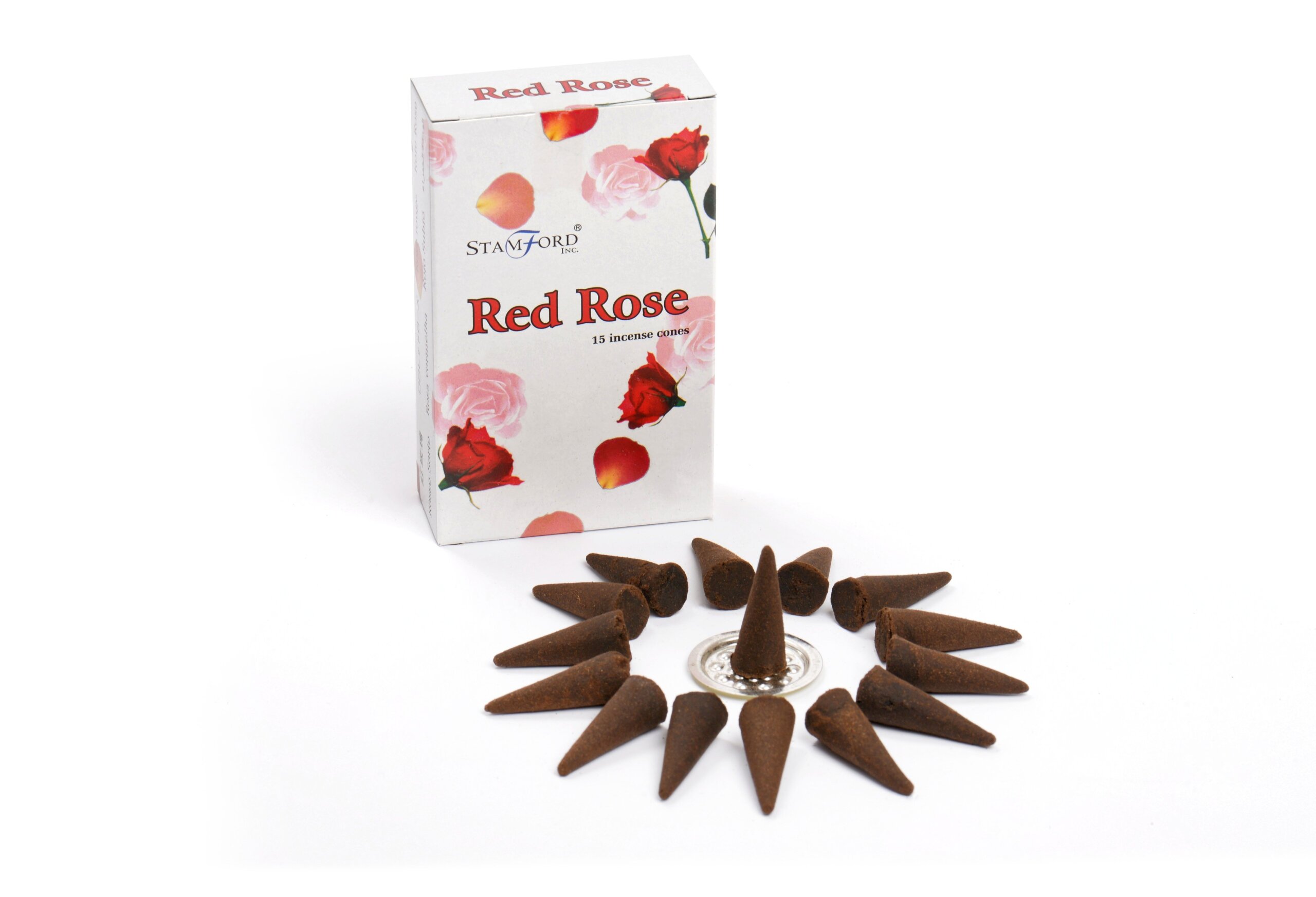 Red Rose Incense Cones - Image 3