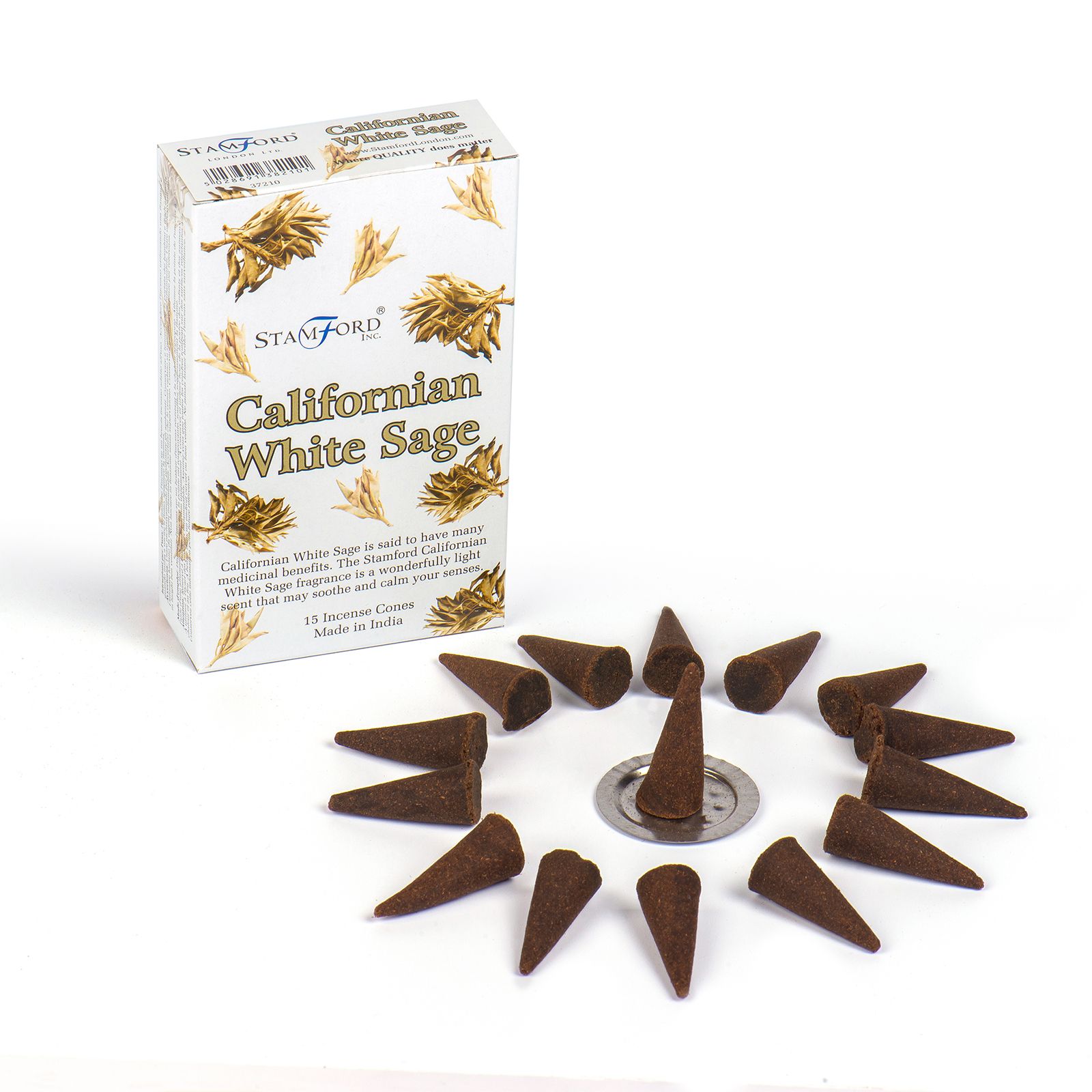 Californian White Sage Incense Cones - Image 2