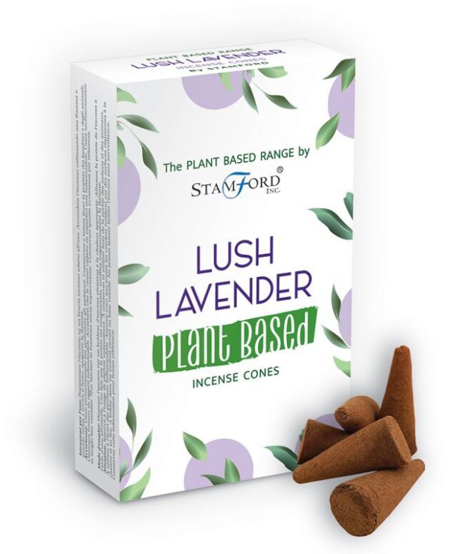 Plant Based Incense Cones - Lush Lavender