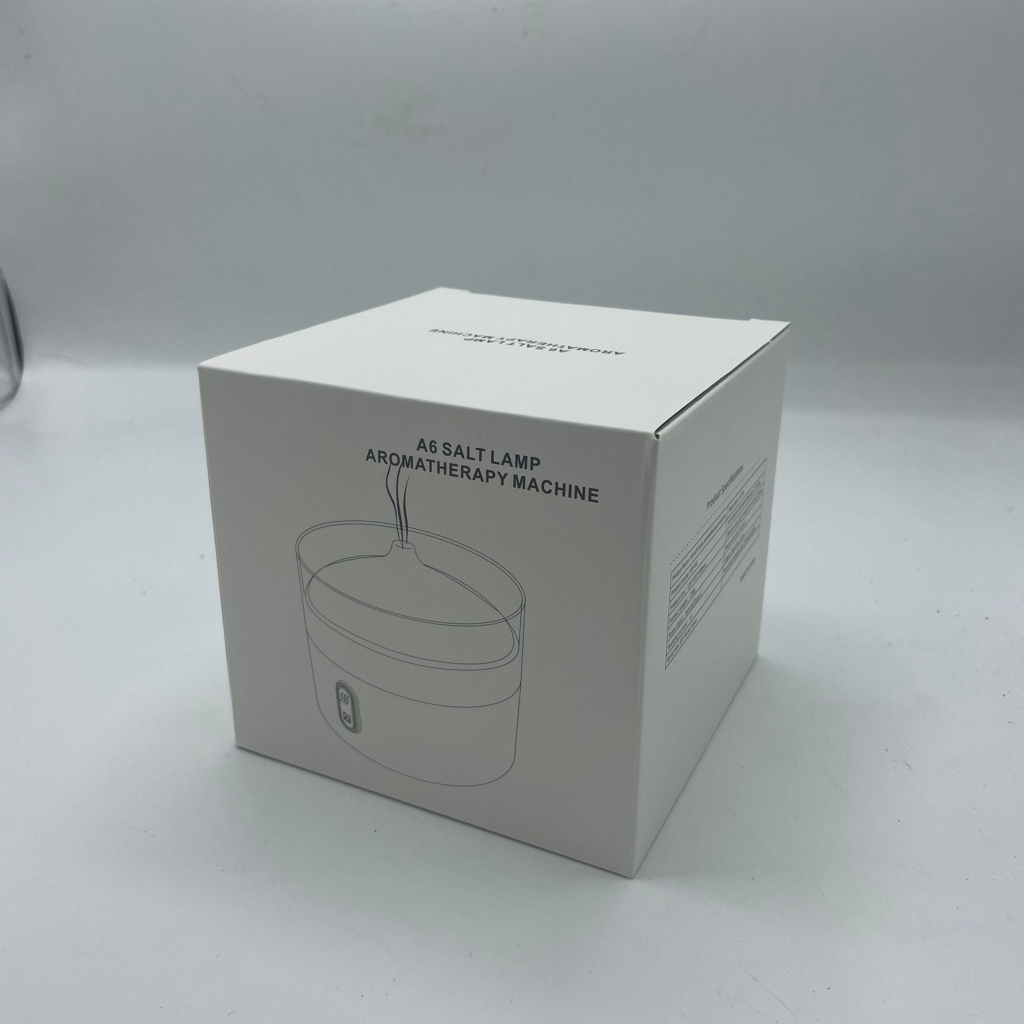 Himalayan Salt Aroma Diffuser - Night Light - USB-C - Flame Effect (Salt included) - Image 2