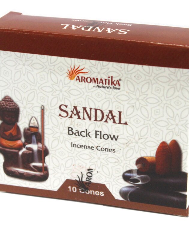 Aromatica Backflow Incense Cones - Sandalwood