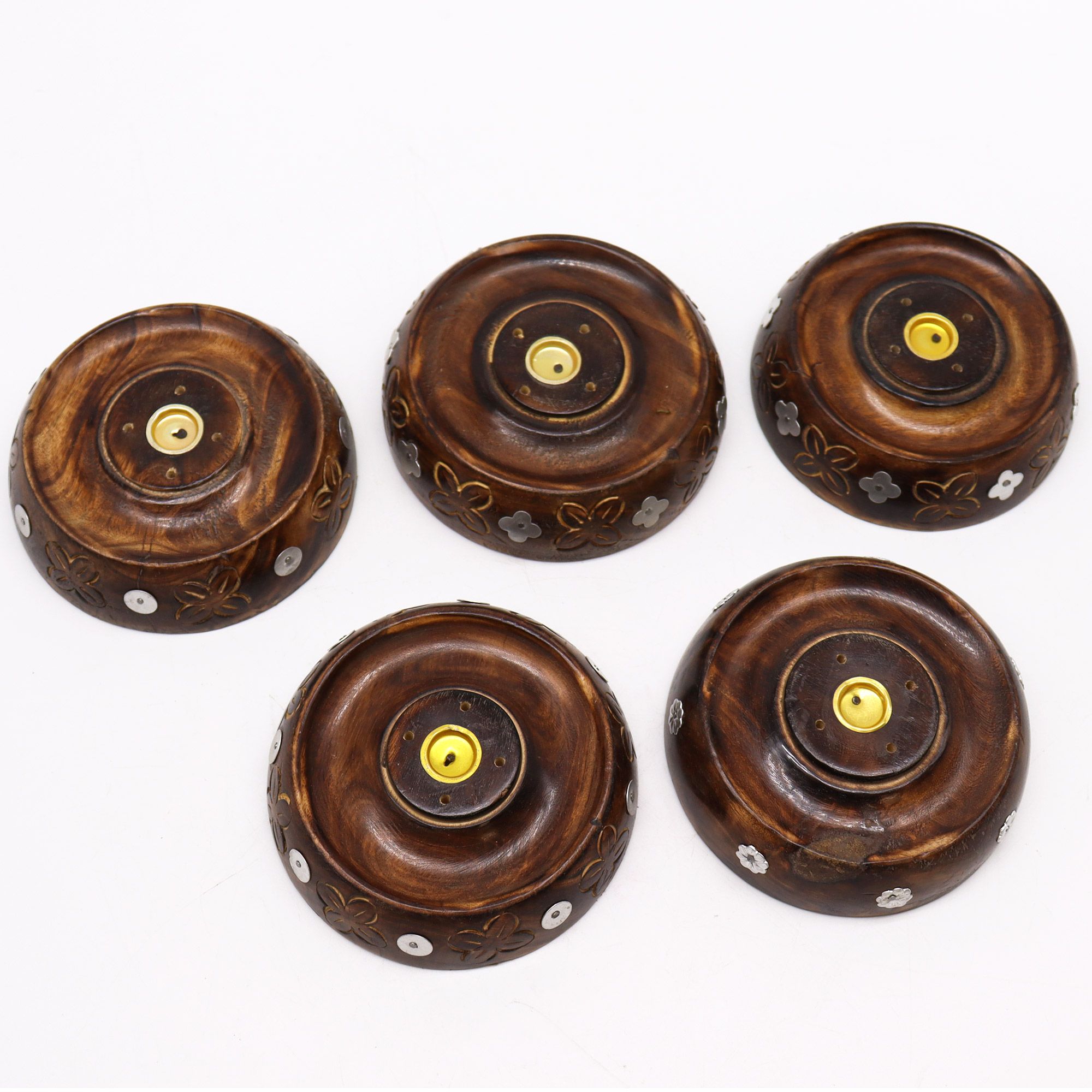 Cone & Stick Burner- Asst Design - Mango Wood - Image 8